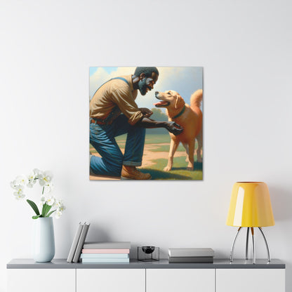 "Serenity in Bonded Companionship" - Canvas - Authentic4Us