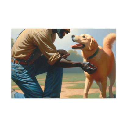 "Serenity in Bonded Companionship" - Canvas - Authentic4Us