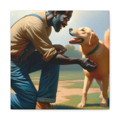 "Serenity in Bonded Companionship" - Canvas - Authentic4Us