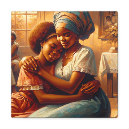 "Serenity in Embrace" - Canvas - Authentic4Us