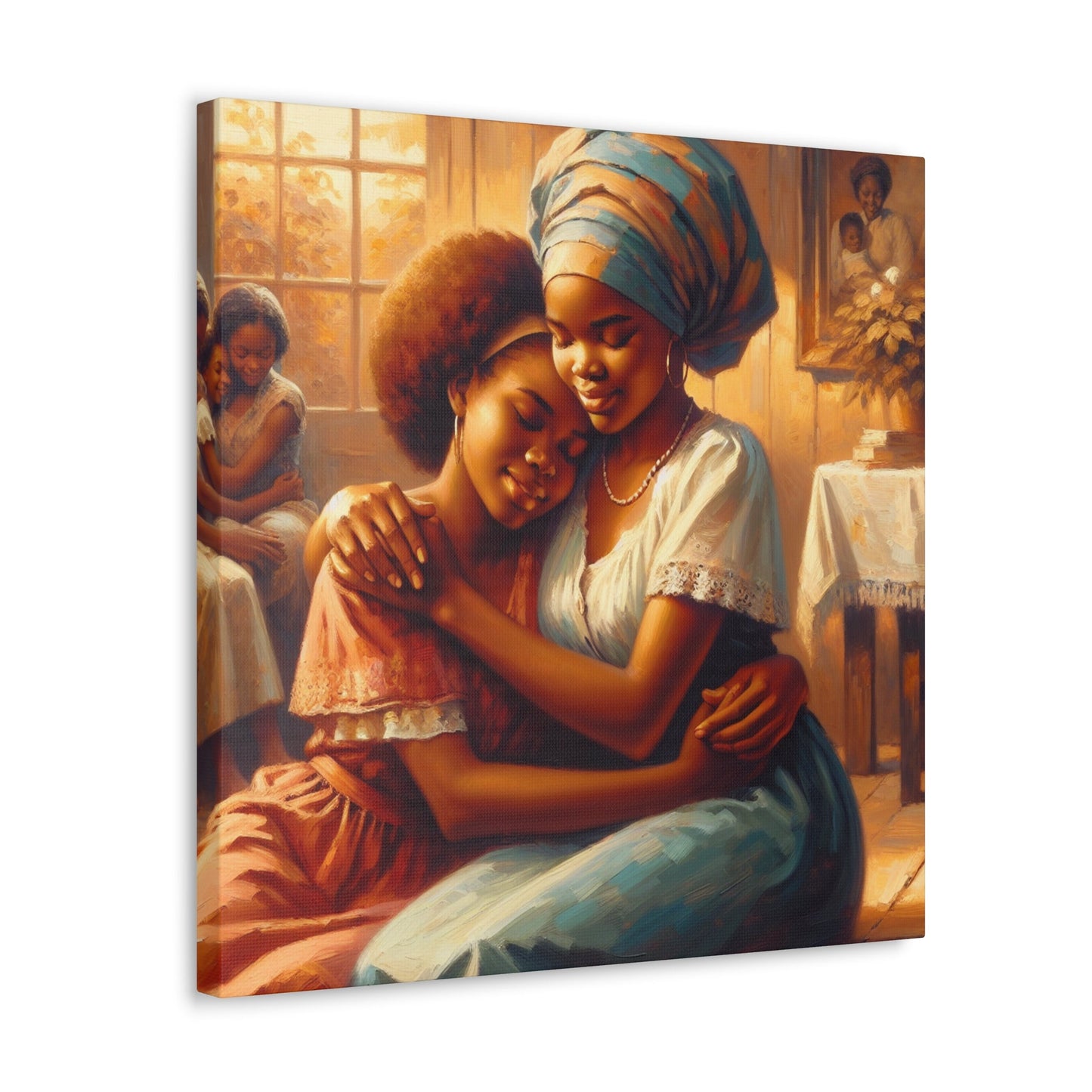 "Serenity in Embrace" - Canvas - Authentic4Us