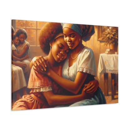 "Serenity in Embrace" - Canvas - Authentic4Us