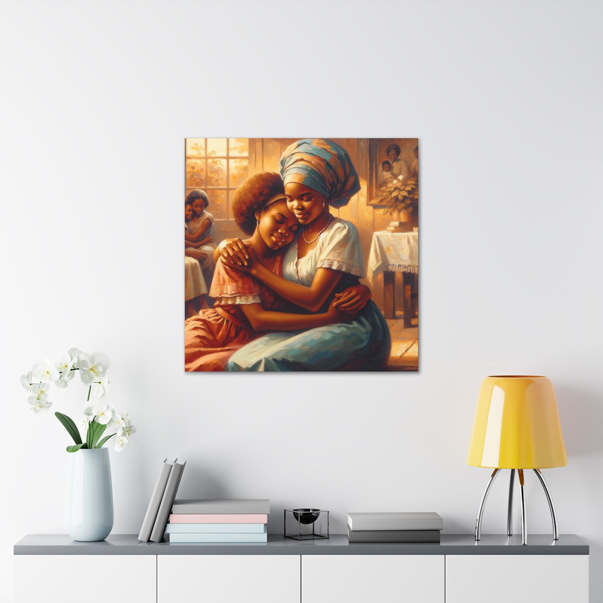 "Serenity in Embrace" - Canvas - Authentic4Us