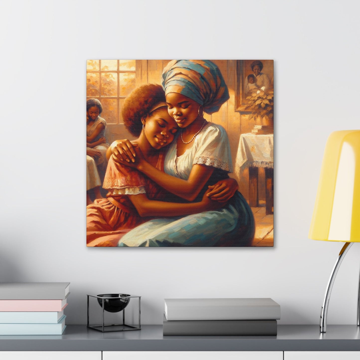 "Serenity in Embrace" - Canvas - Authentic4Us