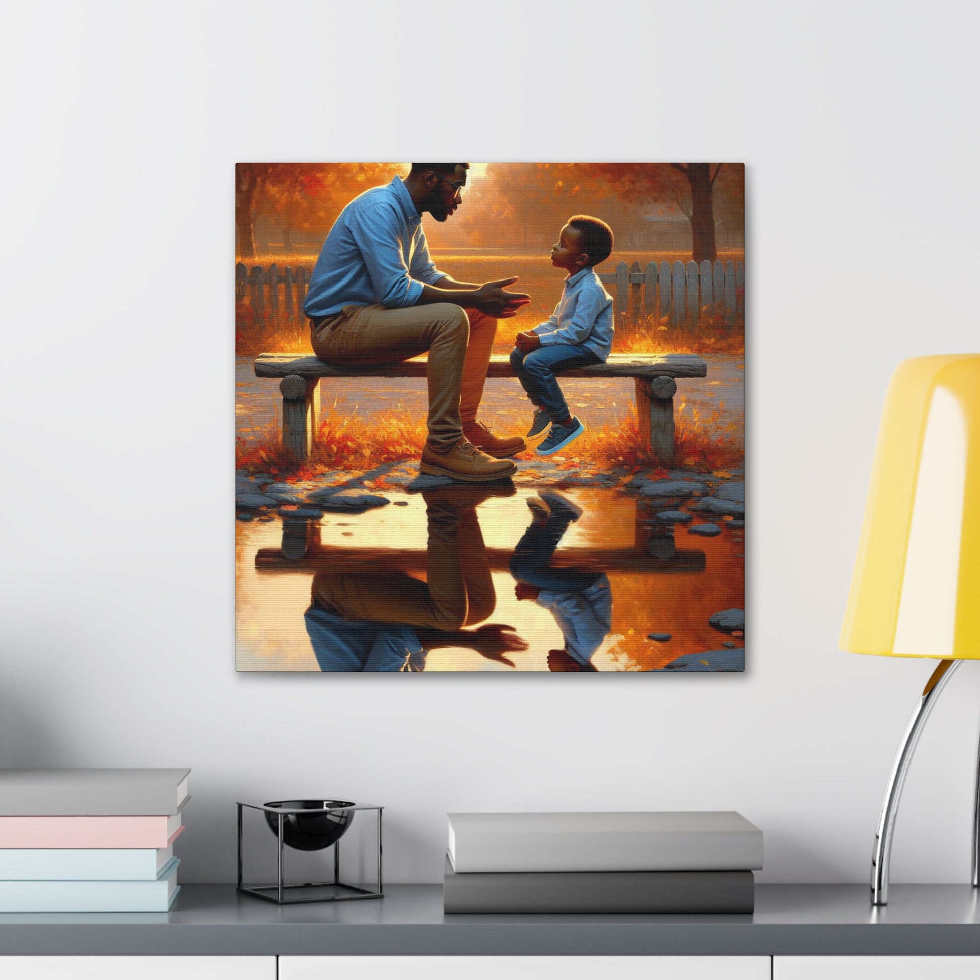 "Serenity of Connection" - Canvas - Authentic4Us