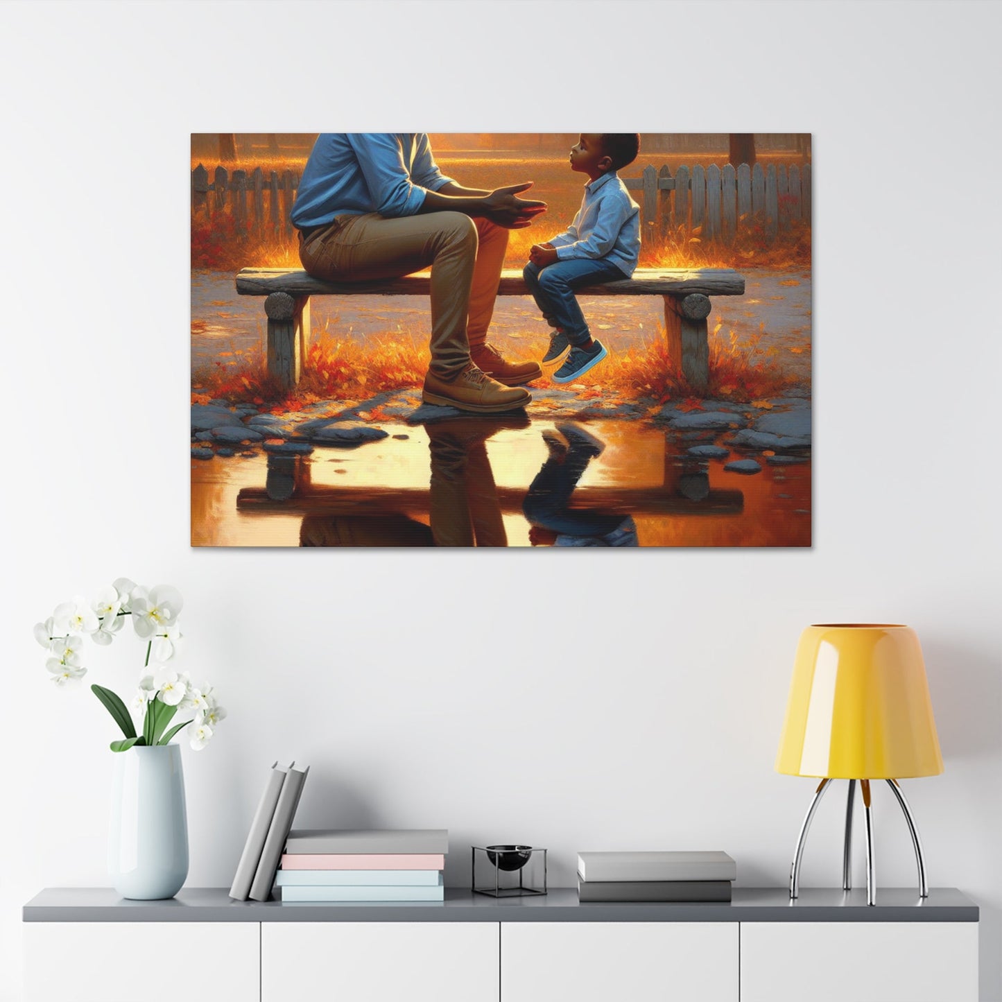 "Serenity of Connection" - Canvas - Authentic4Us