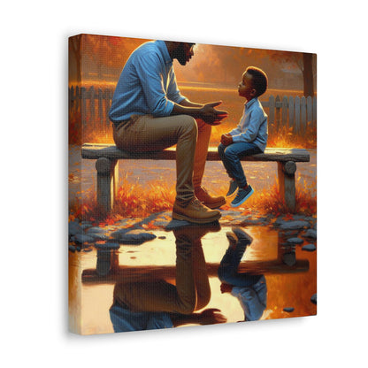 "Serenity of Connection" - Canvas - Authentic4Us