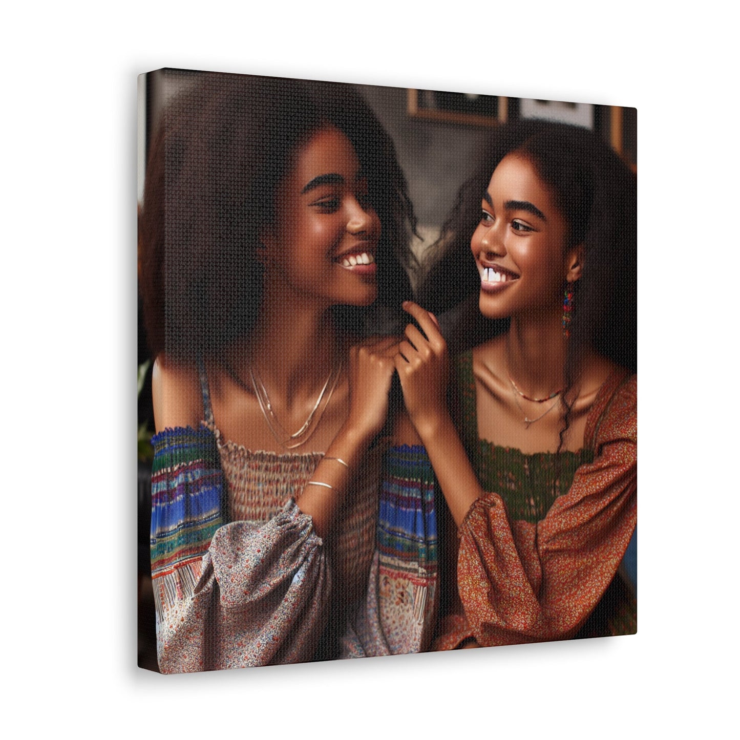 "Sisters of Joy: A Snapshot" - Canvas - Authentic4Us