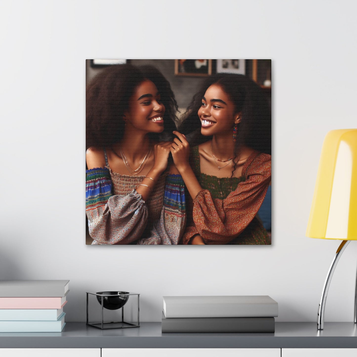 "Sisters of Joy: A Snapshot" - Canvas - Authentic4Us