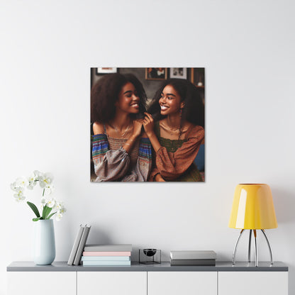 "Sisters of Joy: A Snapshot" - Canvas - Authentic4Us