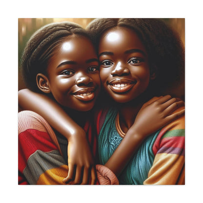 "Sisters: The Joyful Bond" - Canvas - Authentic4Us