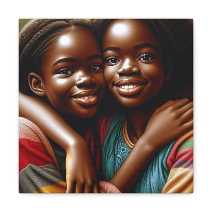 "Sisters: The Joyful Bond" - Canvas - Authentic4Us