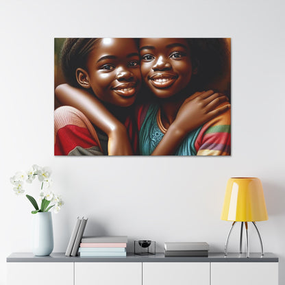 "Sisters: The Joyful Bond" - Canvas - Authentic4Us