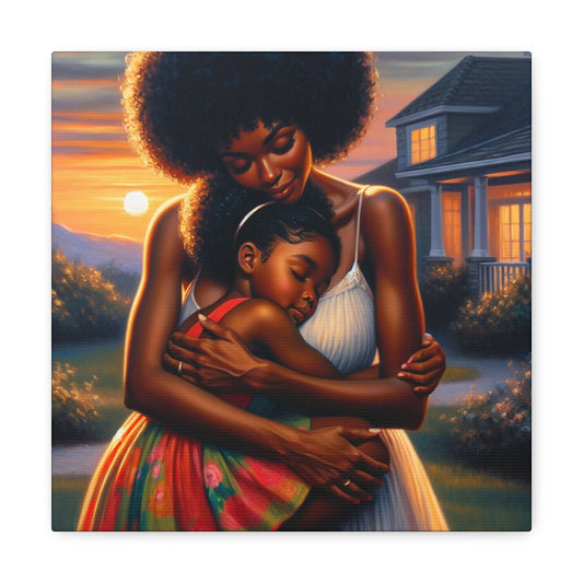 "Soulful Embrace of Love" - Canvas - Authentic4Us