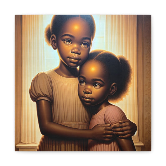 "Spiritual Siblings Embraced" - Canvas - Authentic4Us