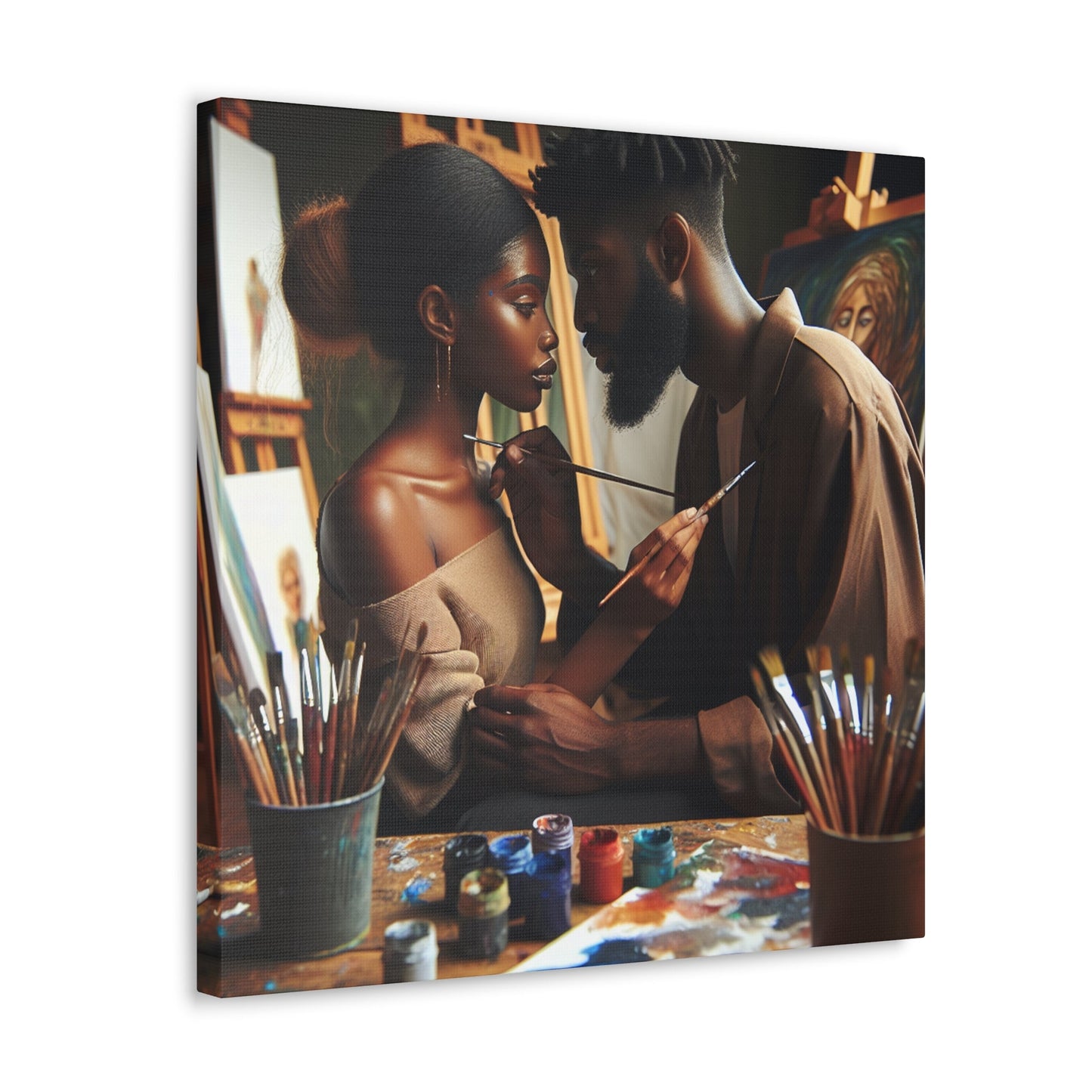 "Studio Synchronicity: Creative Intimacy" - Canvas - Authentic4Us