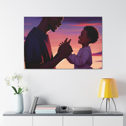 "Sunset Serenade of Love" - Canvas - Authentic4Us