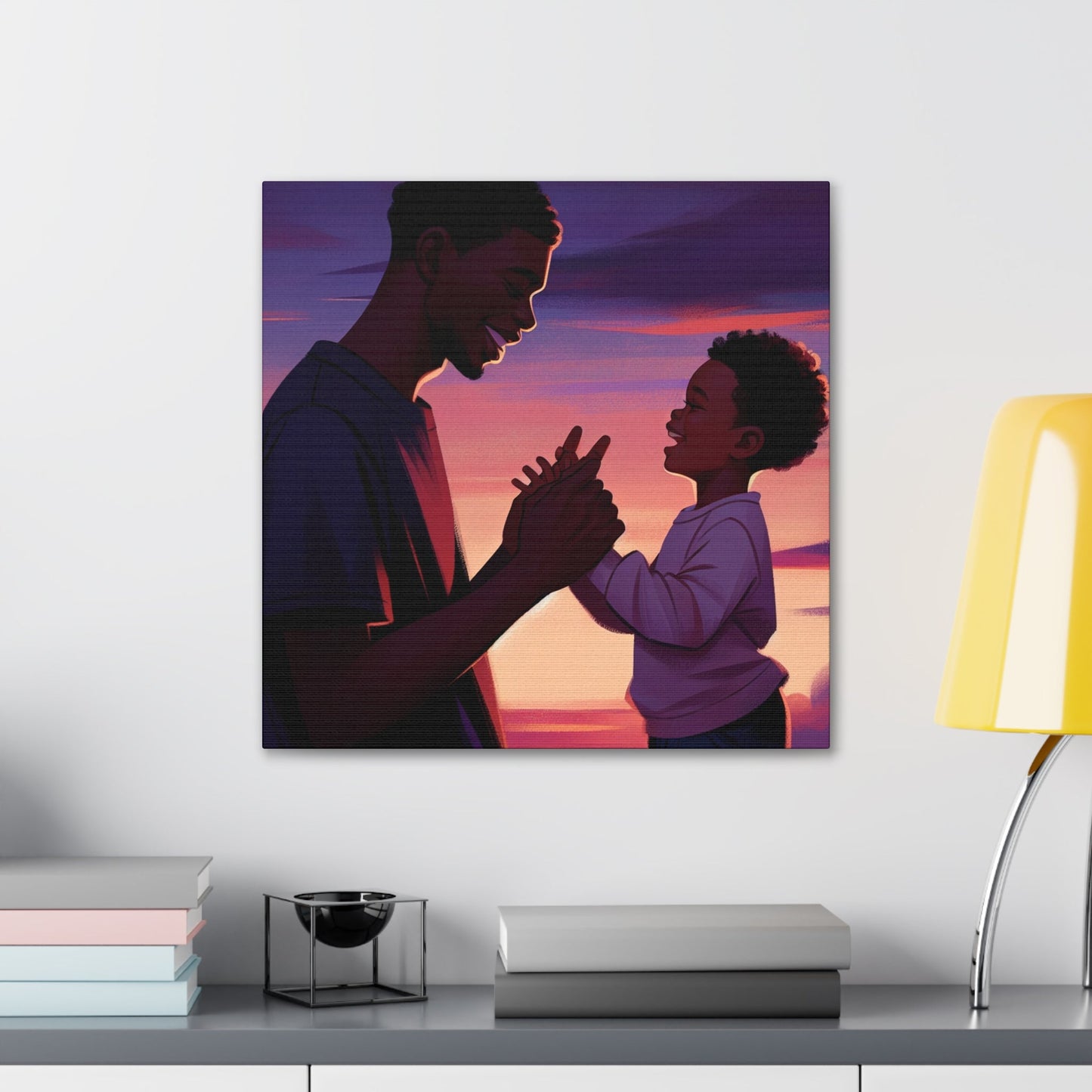 "Sunset Serenade of Love" - Canvas - Authentic4Us