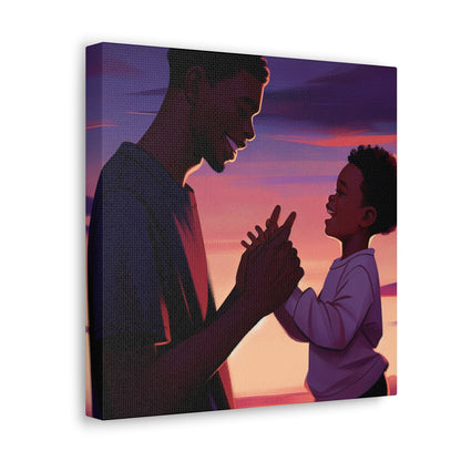 "Sunset Serenade of Love" - Canvas - Authentic4Us