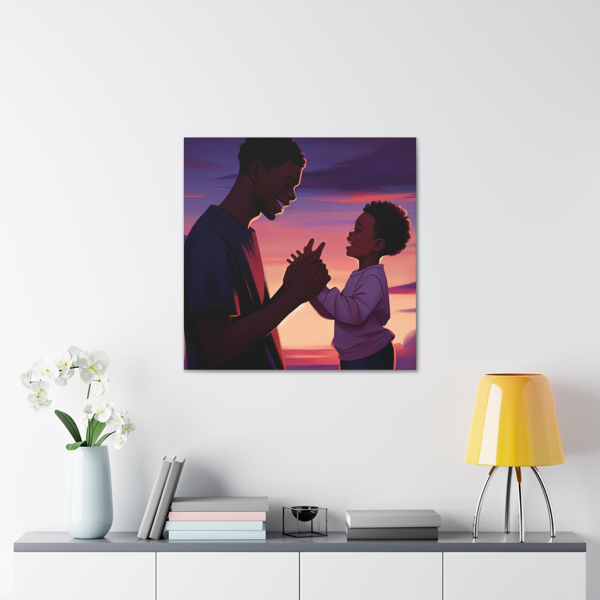 "Sunset Serenade of Love" - Canvas - Authentic4Us