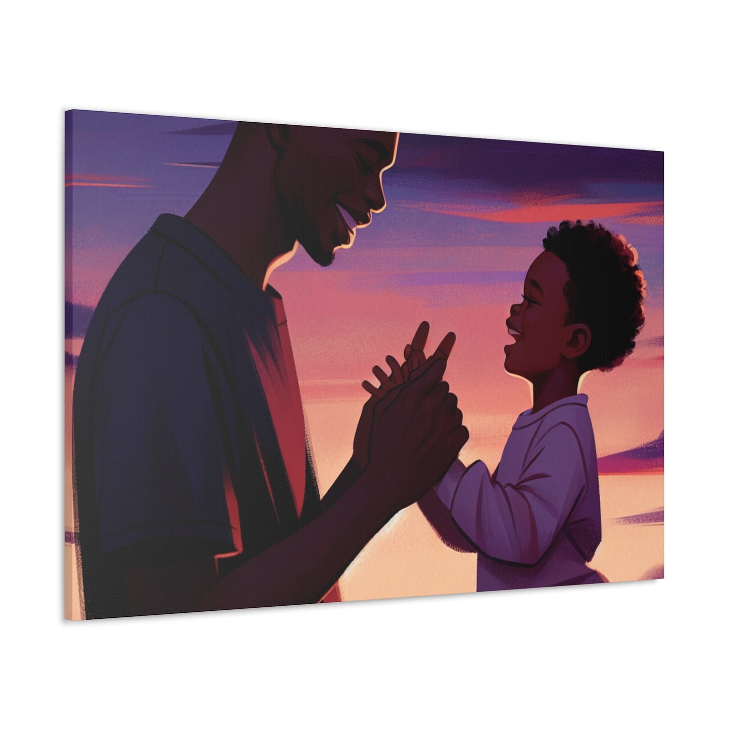 "Sunset Serenade of Love" - Canvas - Authentic4Us