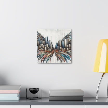 "Surreal City Symphony" - Canvas - Authentic4Us