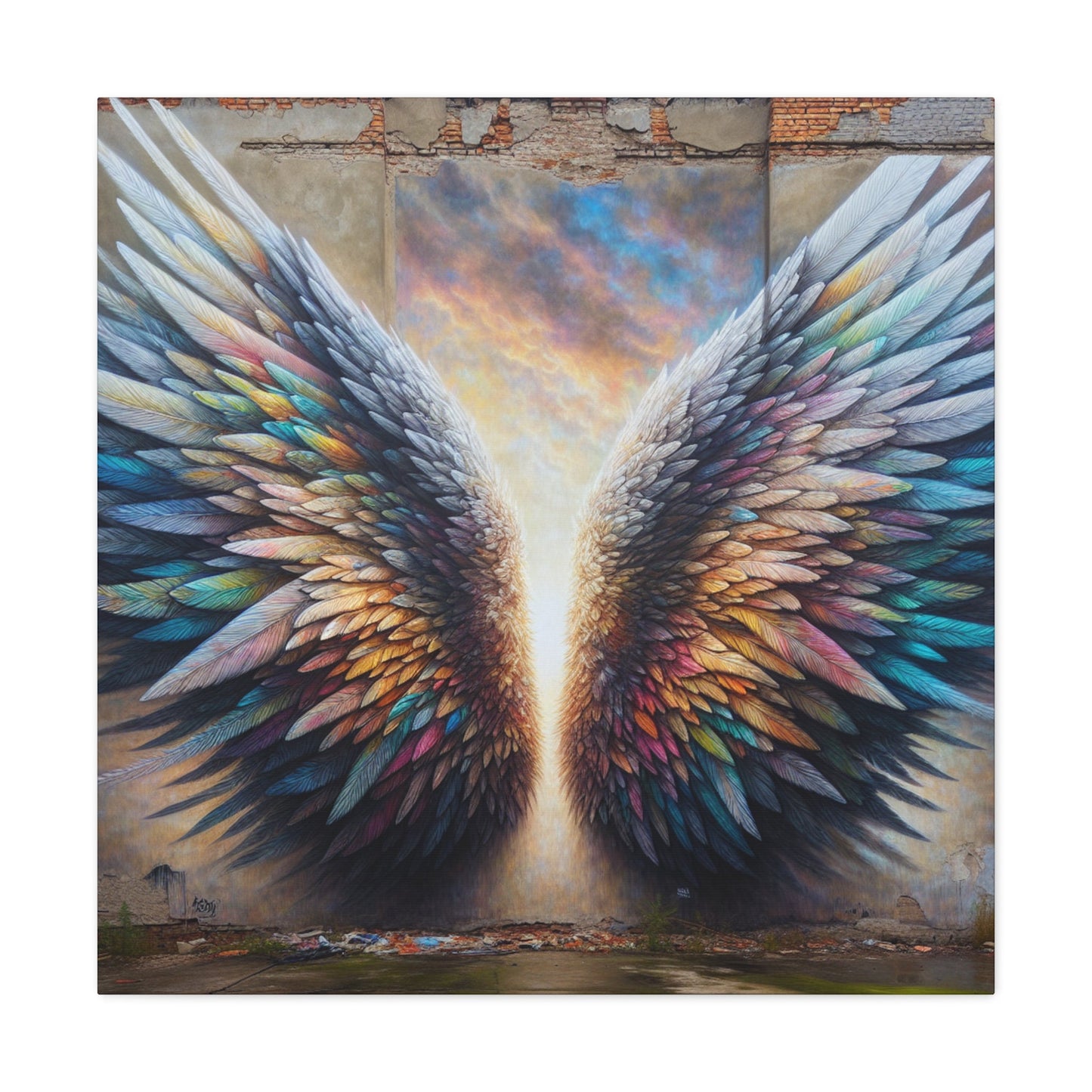 "Symphonic Wings of Hope" - Canvas - Authentic4Us