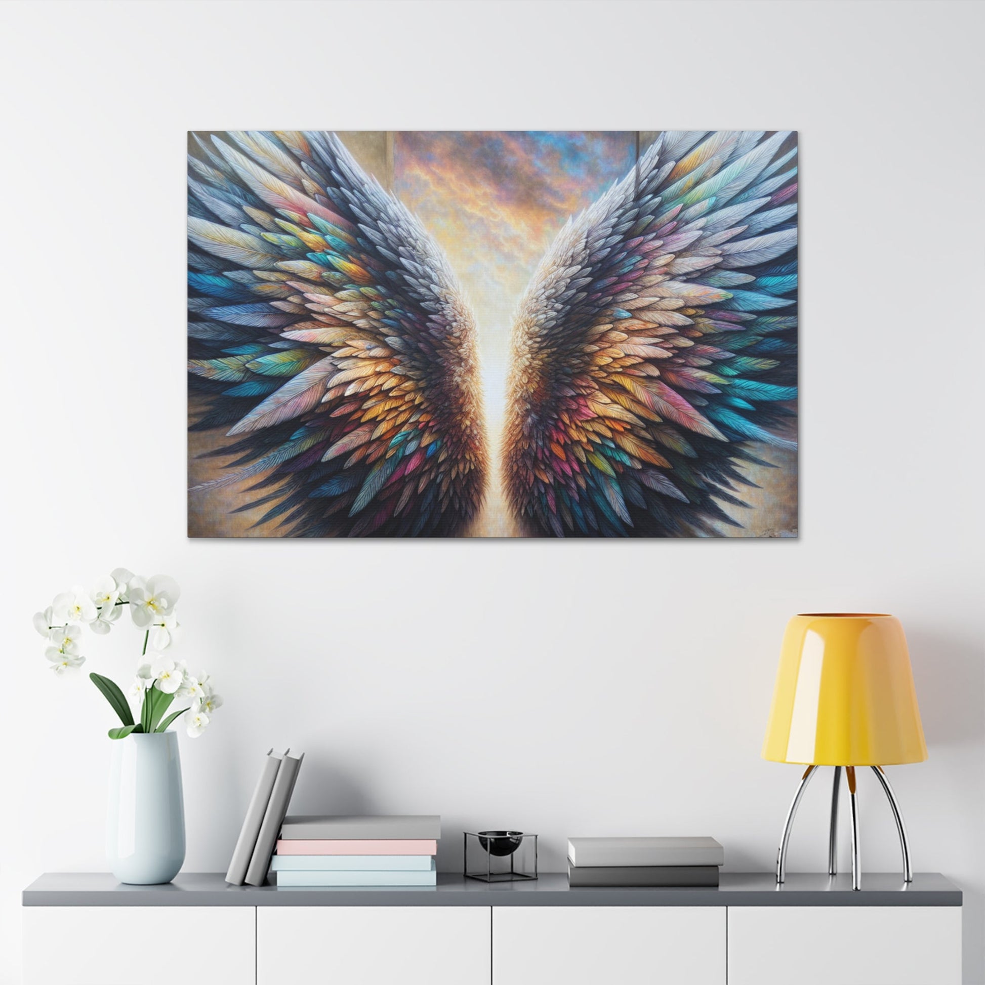 "Symphonic Wings of Hope" - Canvas - Authentic4Us