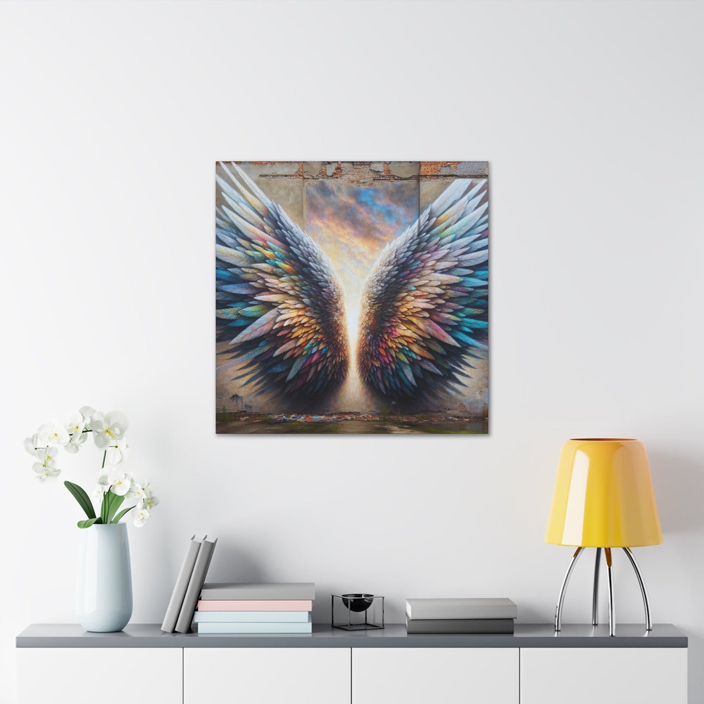 "Symphonic Wings of Hope" - Canvas - Authentic4Us