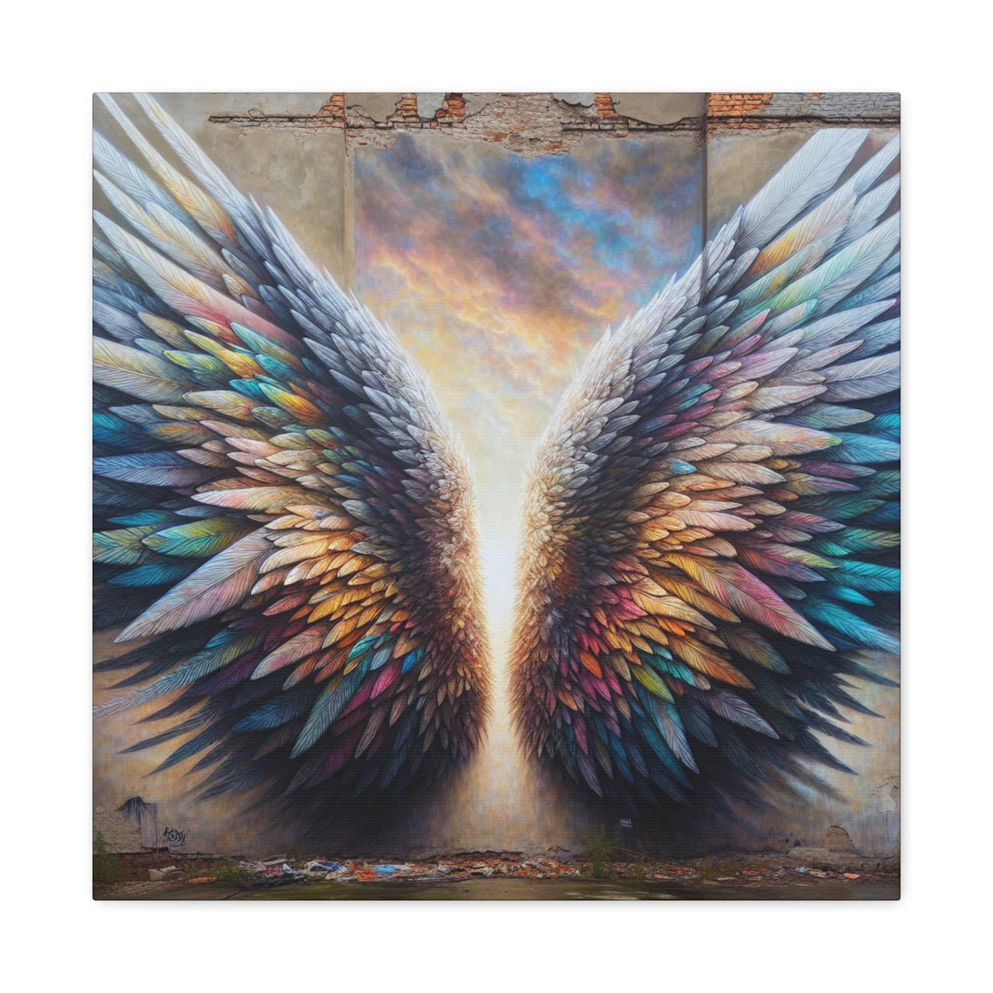 "Symphonic Wings of Hope" - Canvas - Authentic4Us