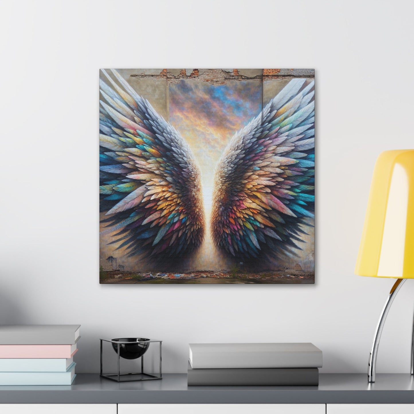 "Symphonic Wings of Hope" - Canvas - Authentic4Us