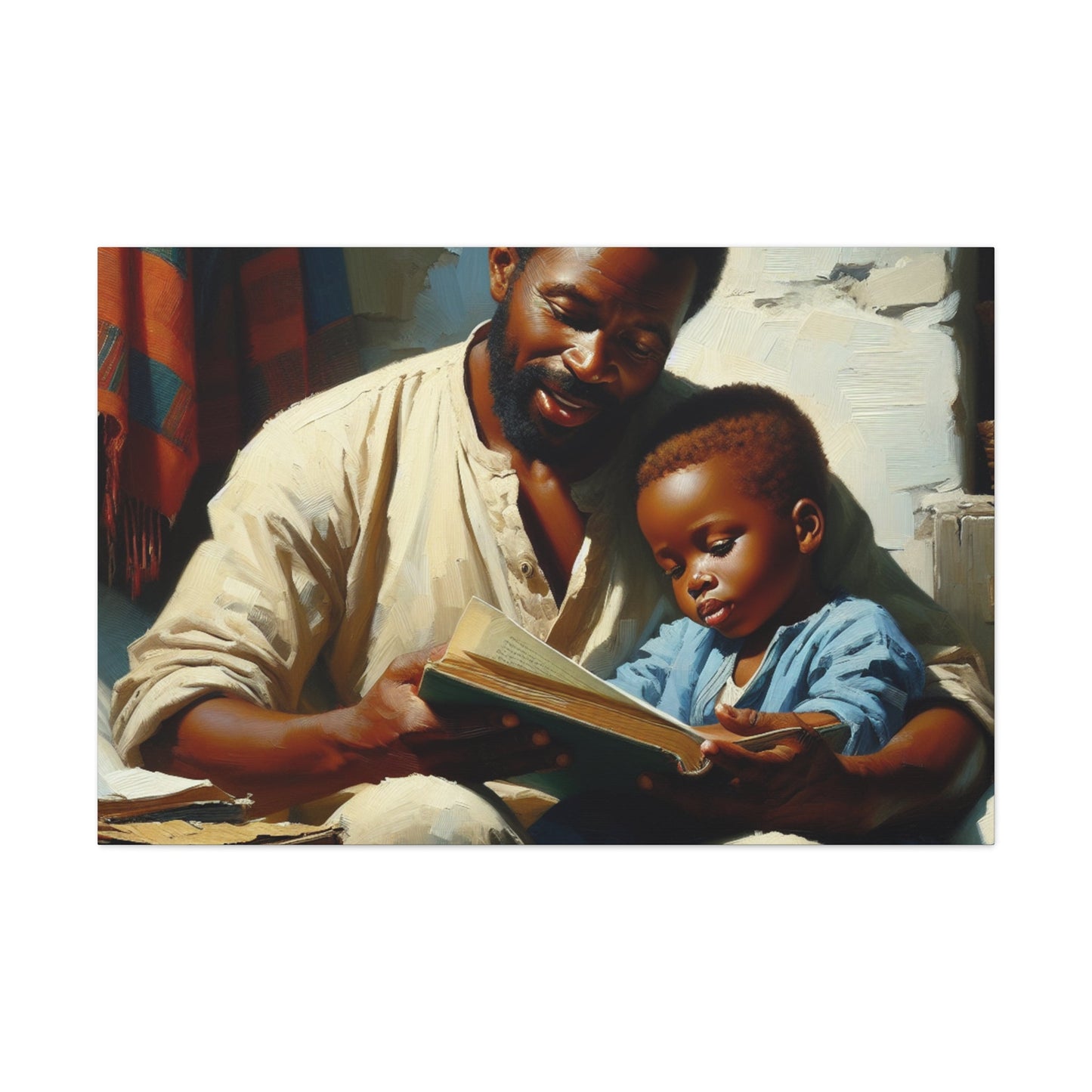 "Teaching Through Tender Moments" - Canvas - Authentic4Us