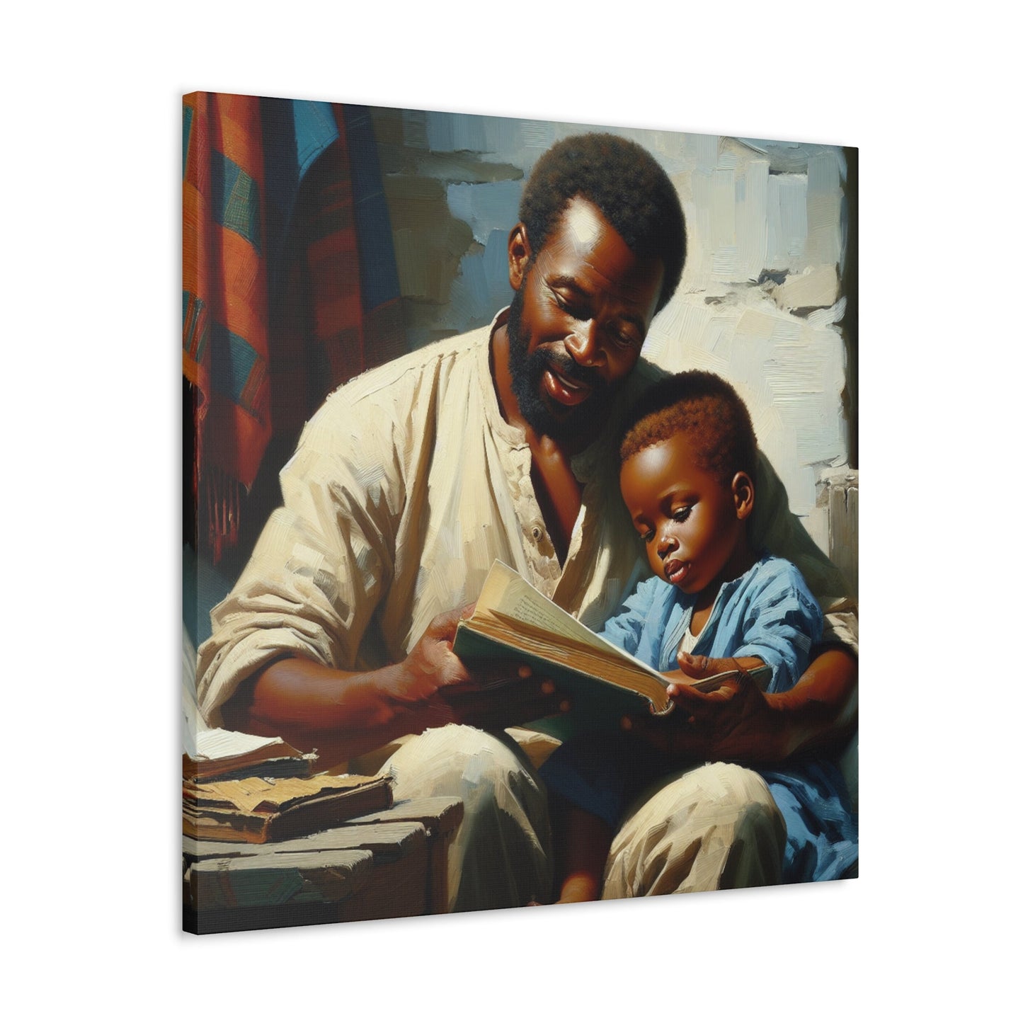 "Teaching Through Tender Moments" - Canvas - Authentic4Us