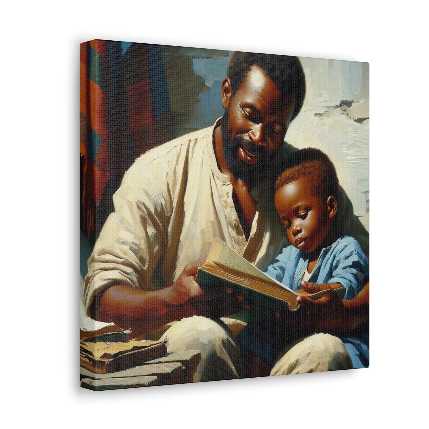 "Teaching Through Tender Moments" - Canvas - Authentic4Us