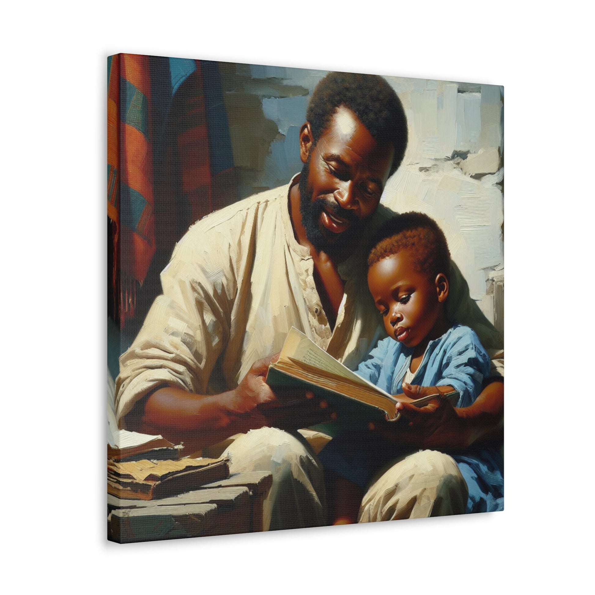 "Teaching Through Tender Moments" - Canvas - Authentic4Us