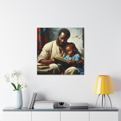 "Teaching Through Tender Moments" - Canvas - Authentic4Us