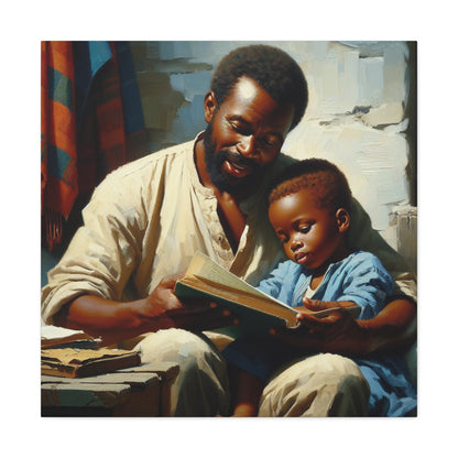 "Teaching Through Tender Moments" - Canvas - Authentic4Us