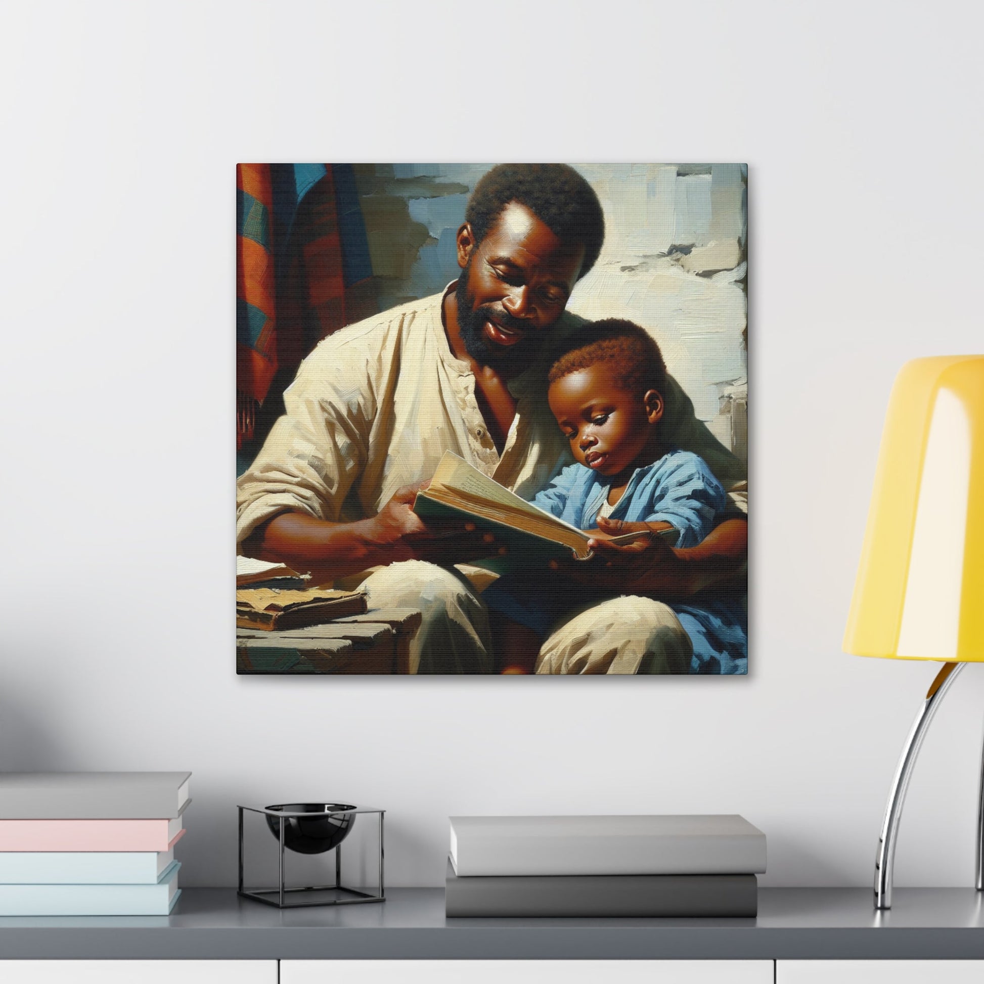 "Teaching Through Tender Moments" - Canvas - Authentic4Us