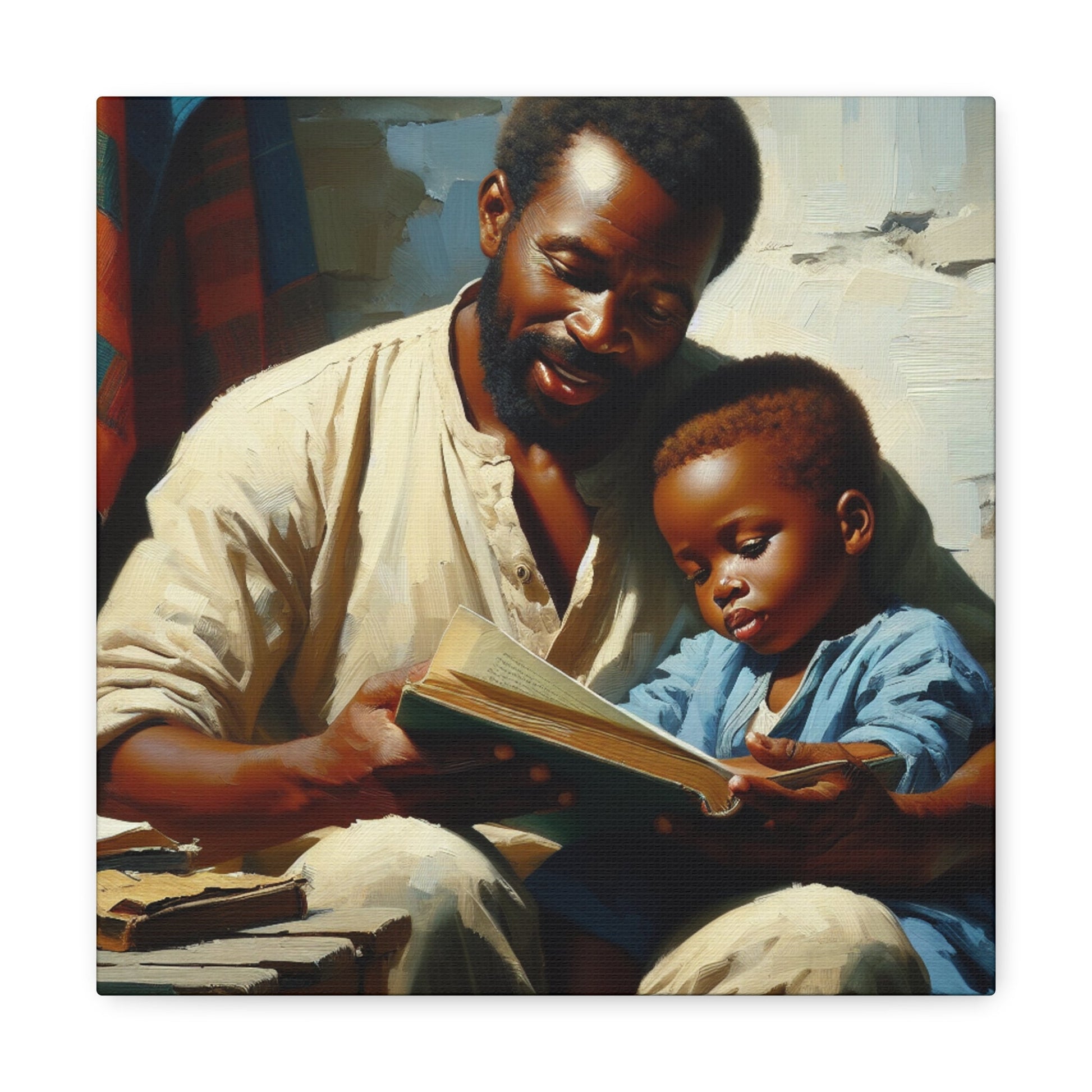 "Teaching Through Tender Moments" - Canvas - Authentic4Us