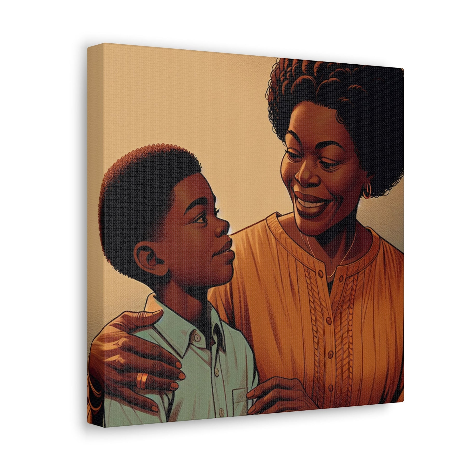 "Tender Moments: A Mother's Love" - Canvas - Authentic4Us