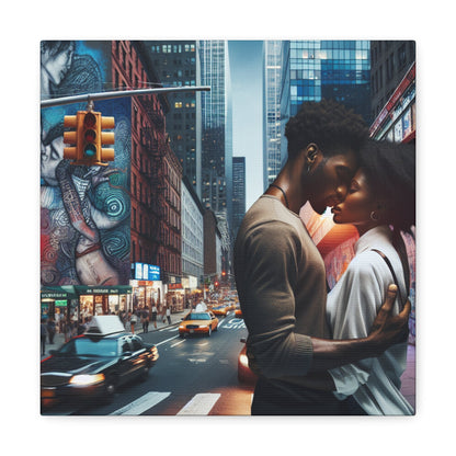 "The Intimate Urban Kiss" - Canvas - Authentic4Us