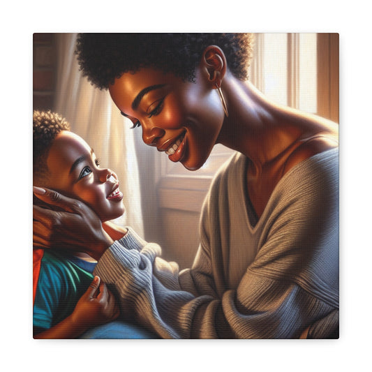 "Unbreakable Bonds: A Mother's Love" - Canvas - Authentic4Us