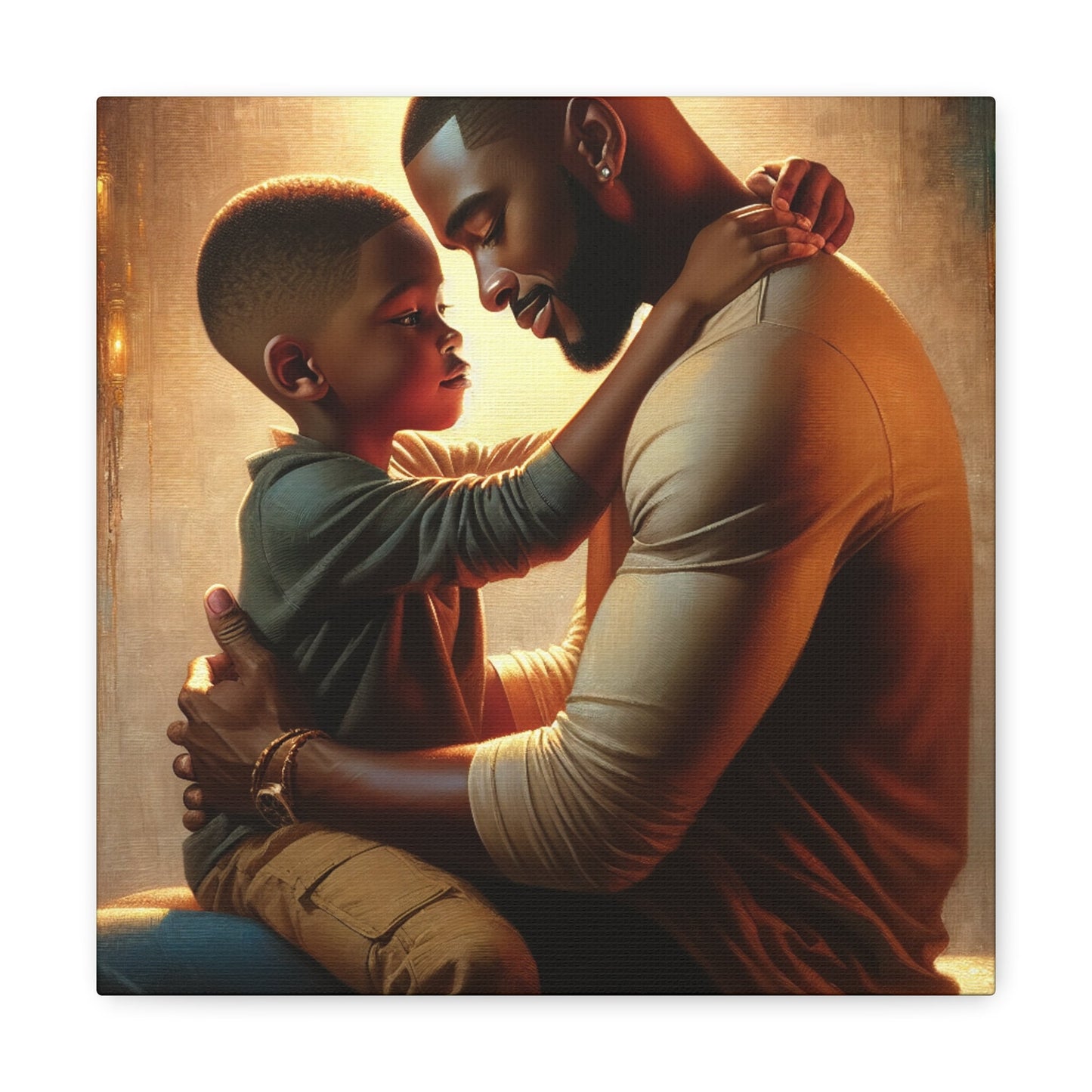 "Unbreakable Father-Son Connection" - Canvas - Authentic4Us