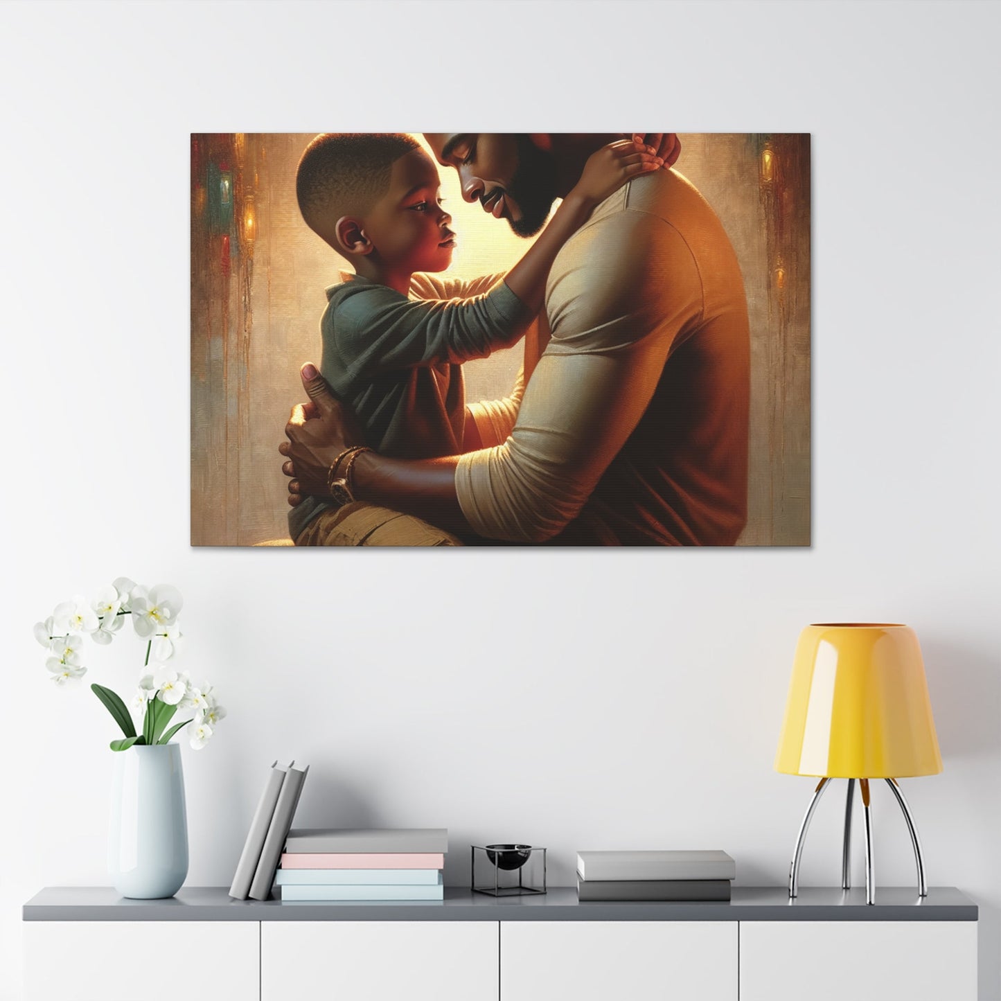 "Unbreakable Father-Son Connection" - Canvas - Authentic4Us