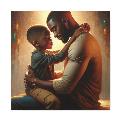 "Unbreakable Father-Son Connection" - Canvas - Authentic4Us