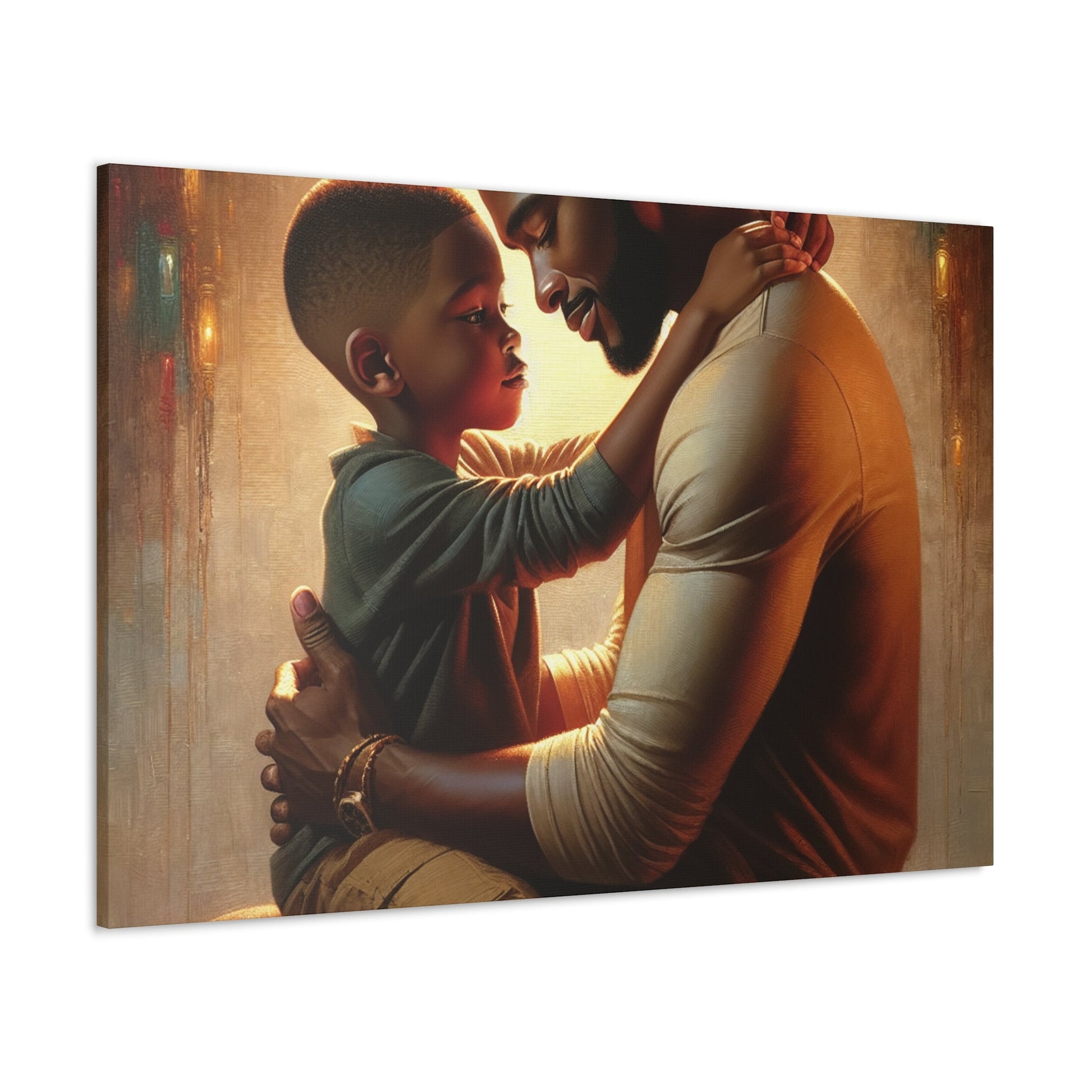 "Unbreakable Father-Son Connection" - Canvas - Authentic4Us