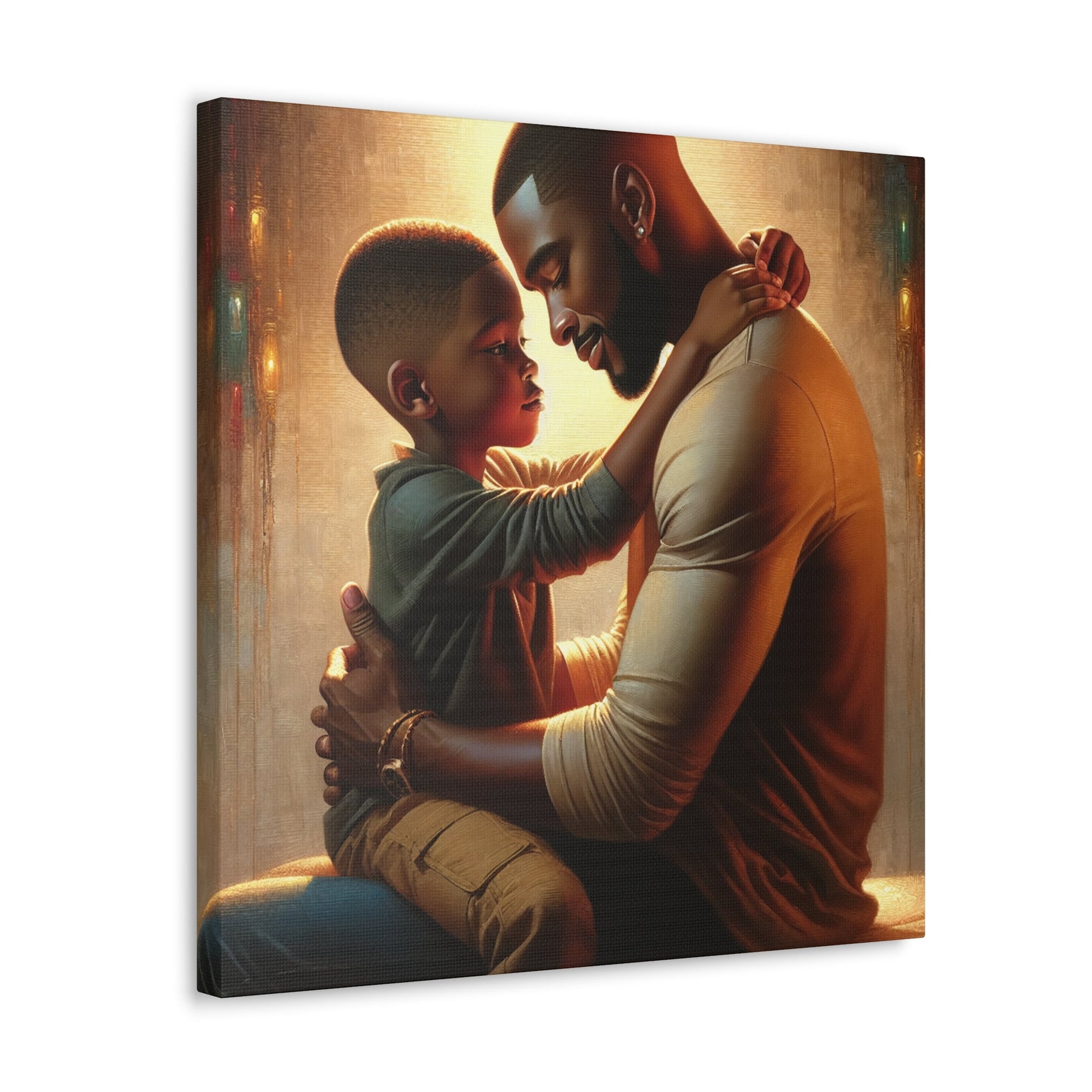 "Unbreakable Father-Son Connection" - Canvas - Authentic4Us