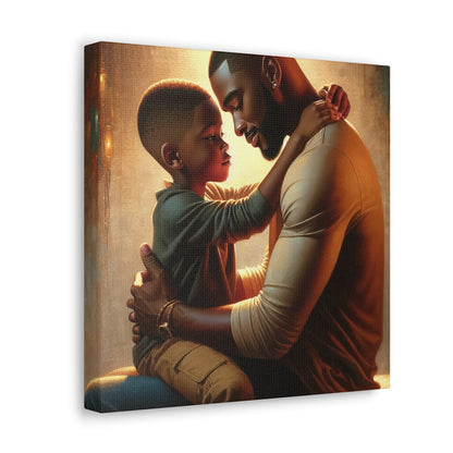 "Unbreakable Father-Son Connection" - Canvas - Authentic4Us