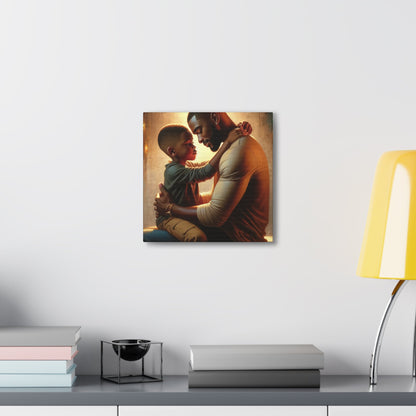 "Unbreakable Father-Son Connection" - Canvas - Authentic4Us