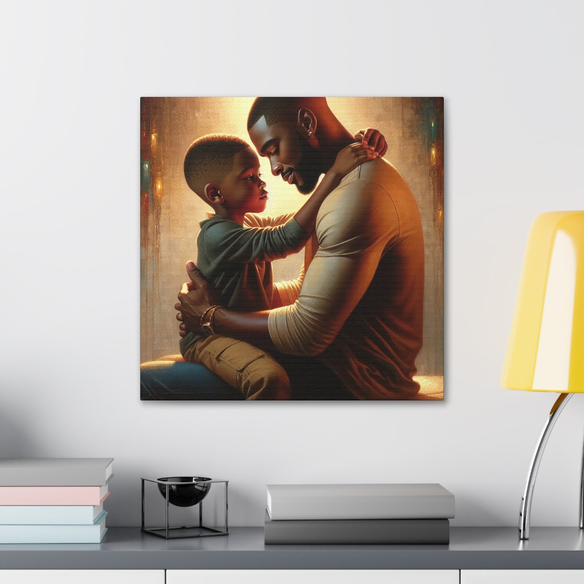 "Unbreakable Father-Son Connection" - Canvas - Authentic4Us